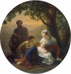 П.М. Шамшин. Святое семейство. 1858. Государственный Русский музей
